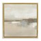Stupell Industries Abstract Neutral Land Floating Frame Design by June Erica Vess